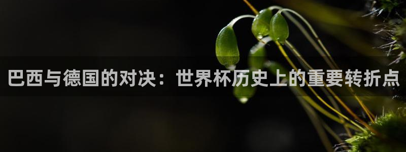 世界杯2026预选赛:巴西与德国的对决:世界杯历史上的重要转折点