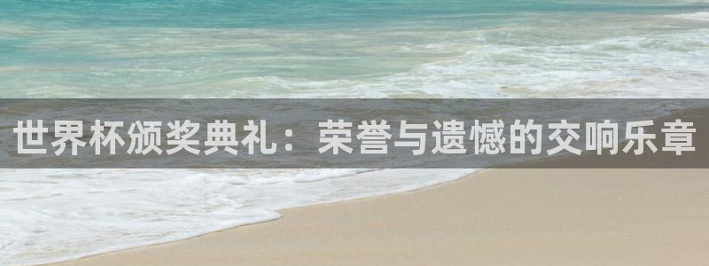 世界杯亚洲区预选赛积分榜:世界杯颁奖典礼:荣誉与遗憾的交响乐章